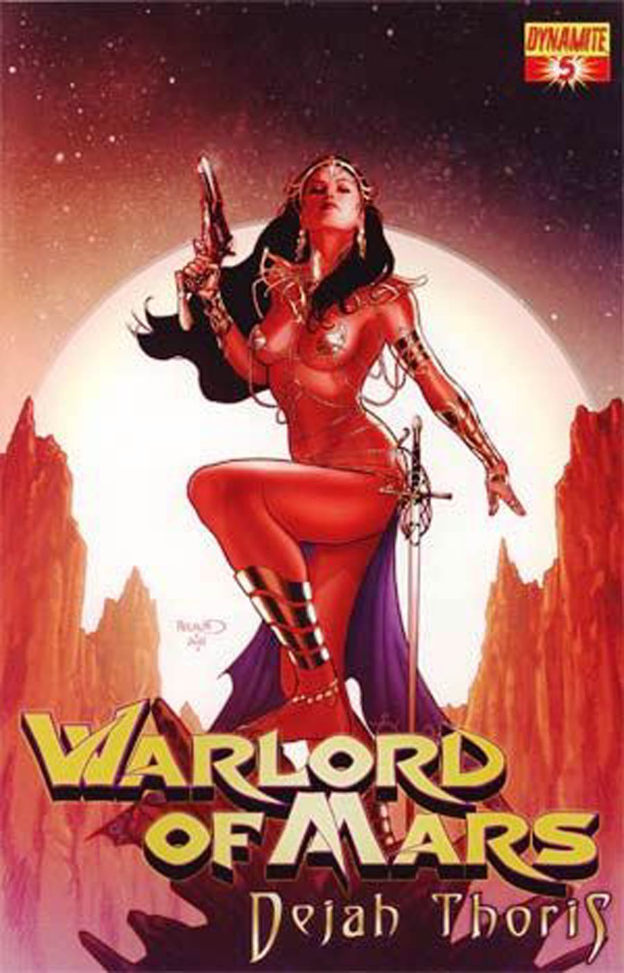 Warlord Of Mars Dejah Thoris #5 Cover C Regular Paul Renaud Cover