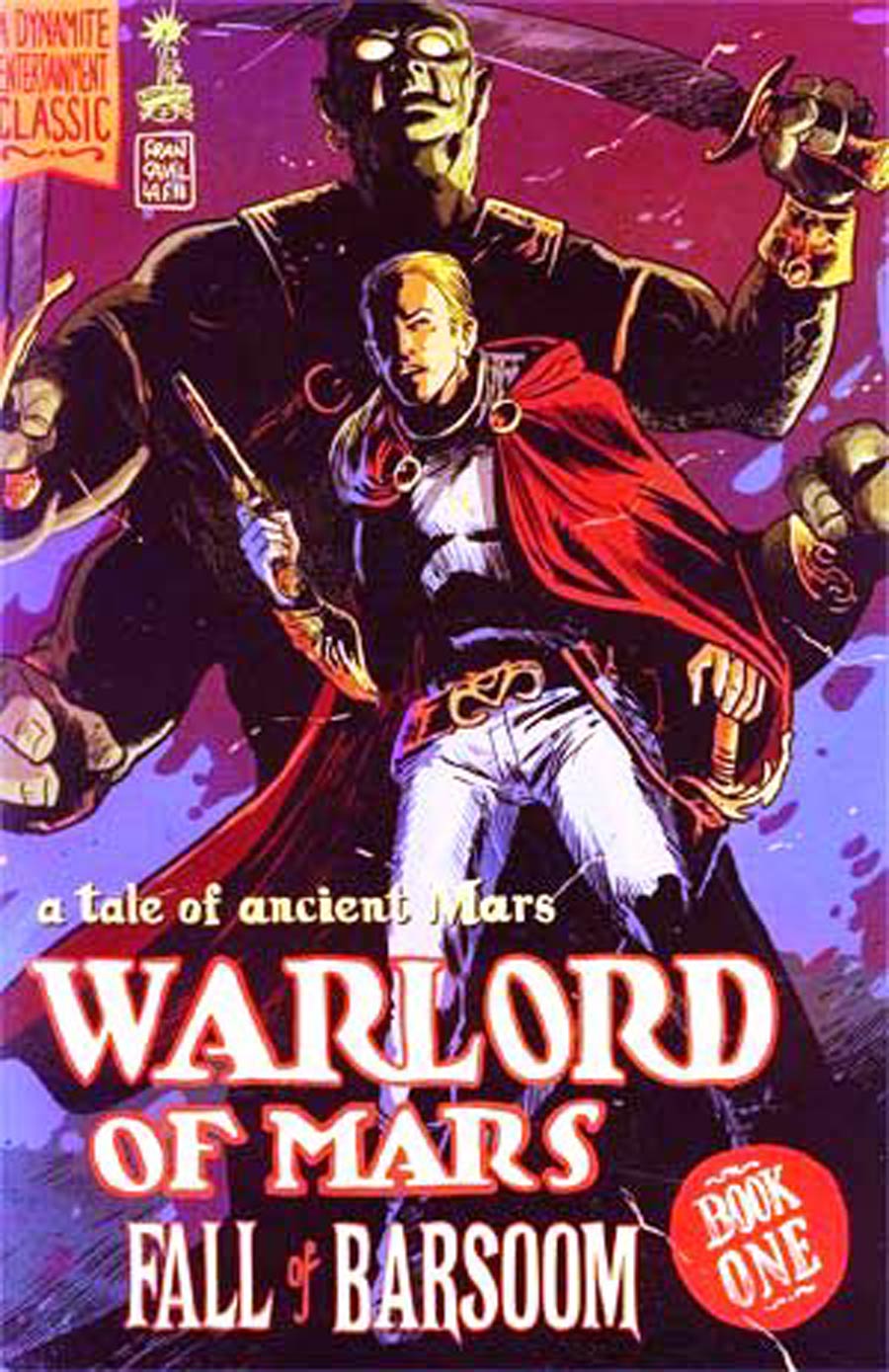Warlord Of Mars Fall Of Barsoom #1 Cover B Regular Francesco Francavilla Cover