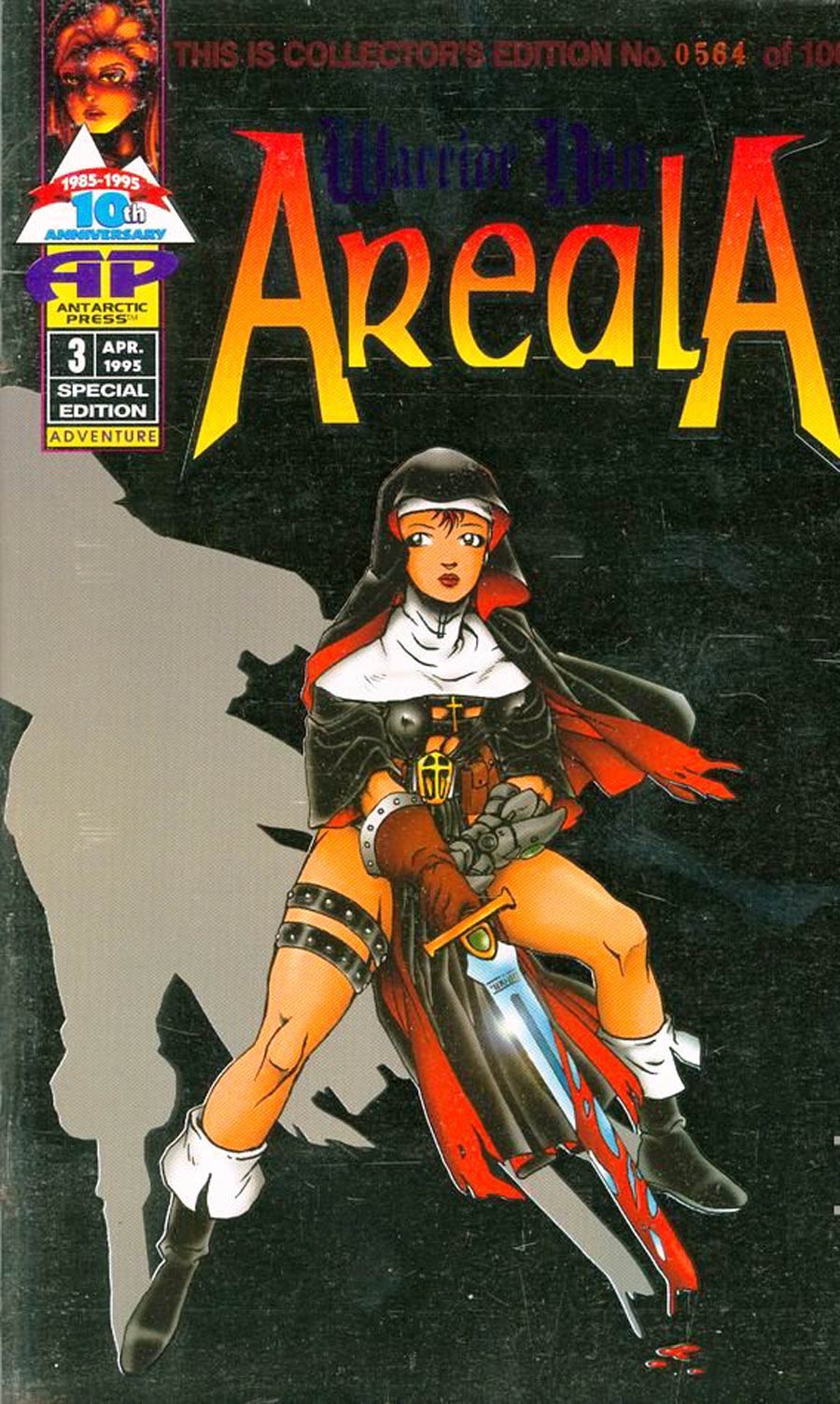 Warrior Nun Areala #3 Cover B Special Collectors Edition