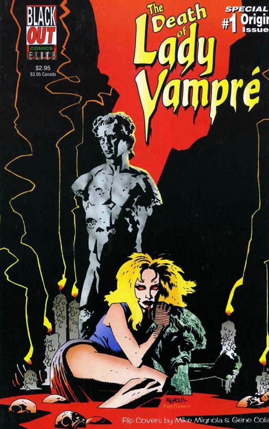 Death of Lady Vampre #1 Cover A Mike Mignola