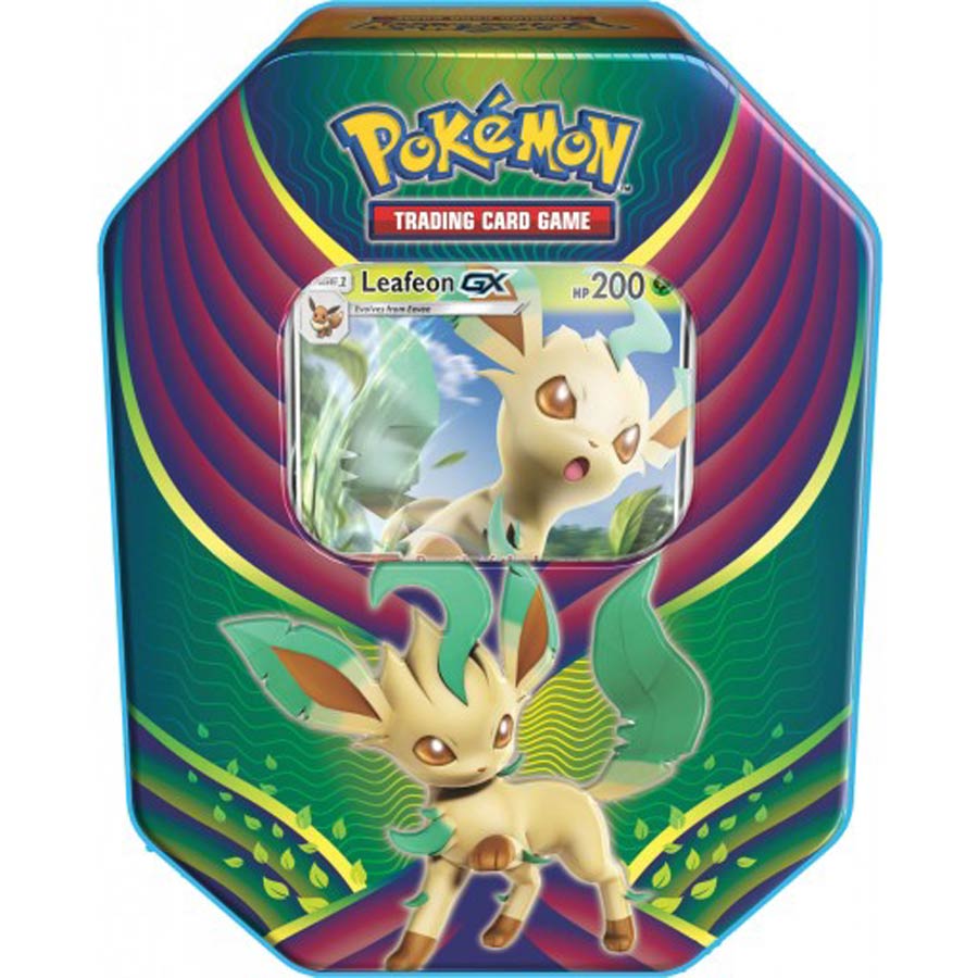 Pokemon TCG Evolution Celebration Tin - Leafeon GX