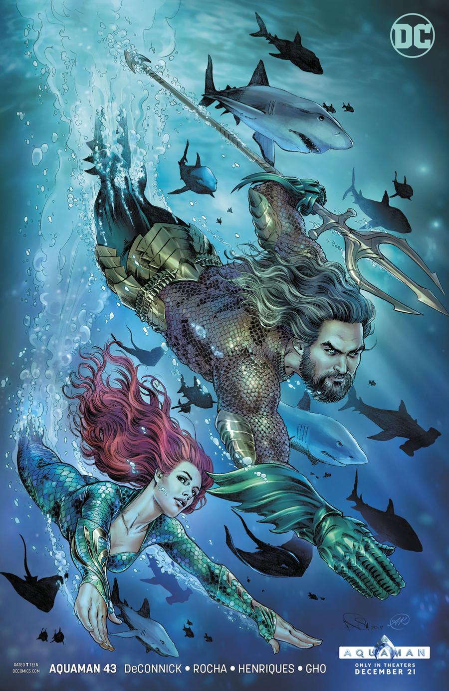 Aquaman Vol 6 #43 Cover B Variant Nicola Scott Cover