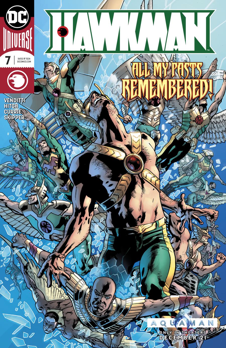 Hawkman Vol 5 #7 Cover A Regular Bryan Hitch Cover