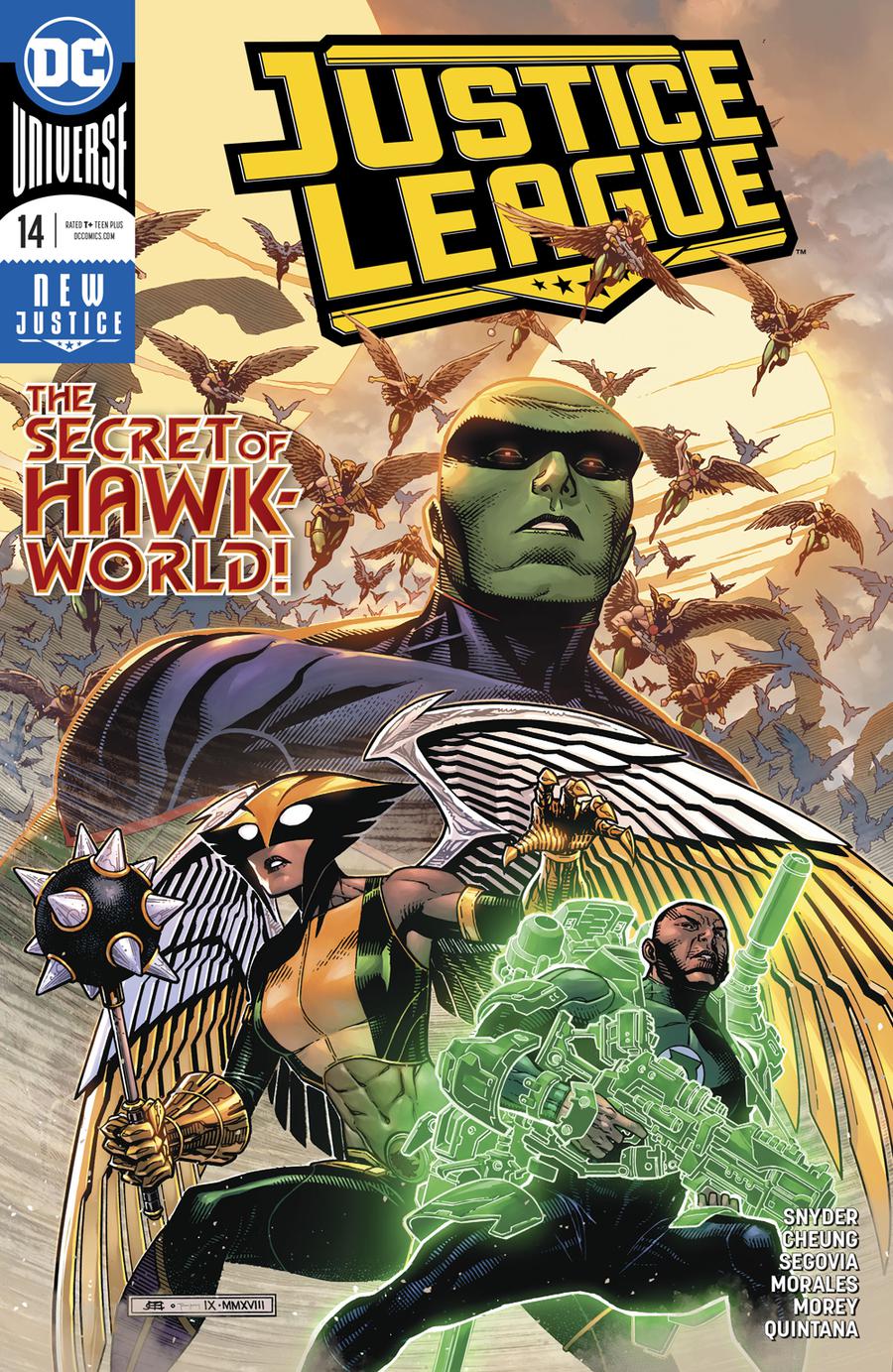 Justice League Vol 4 #14 Cover A Regular Jim Cheung Cover