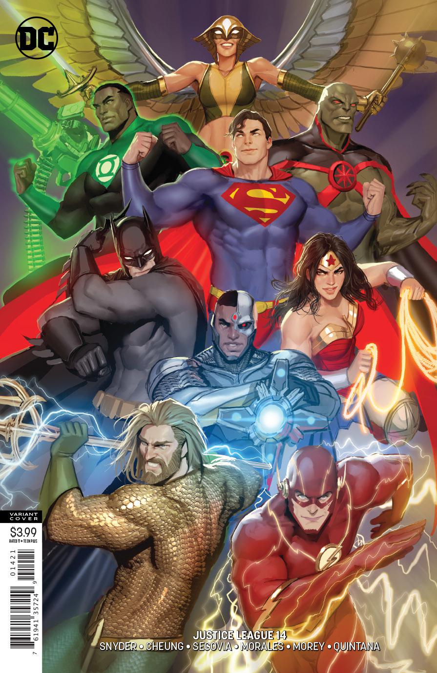 Justice League Vol 4 #14 Cover B Variant Stjepan Sejic Cover