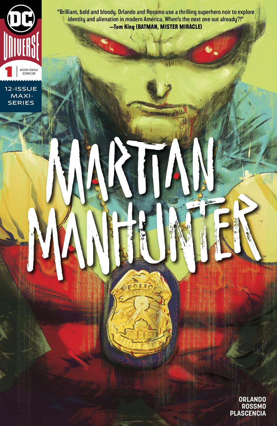 Martian Manhunter Vol 5 #1 Cover A Regular Riley Rossmo Cover