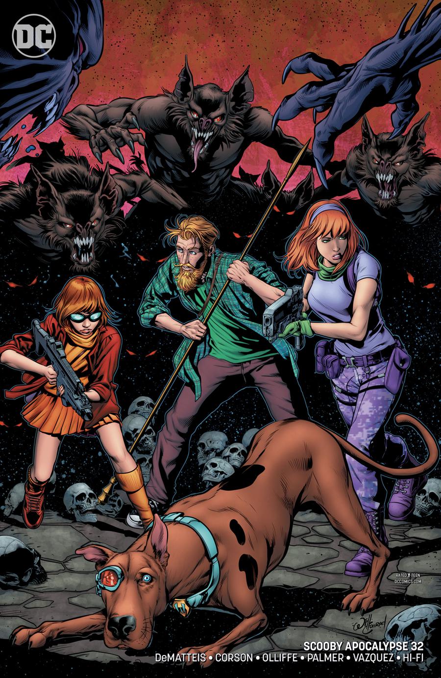 Scooby Apocalypse #32 Cover B Variant Will Conrad Cover
