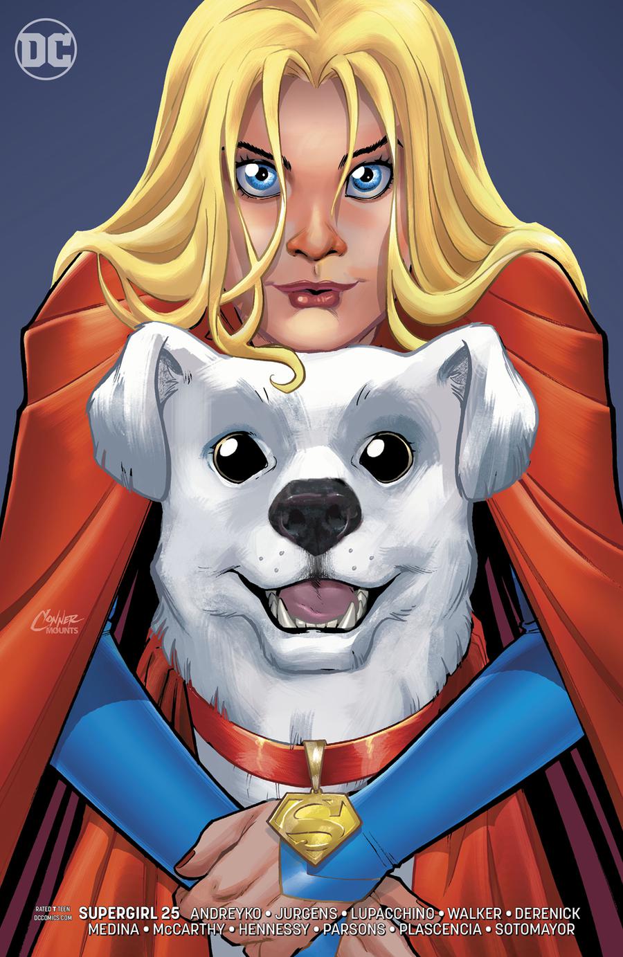 Supergirl Vol 7 #25 Cover B Variant Amanda Conner Cover