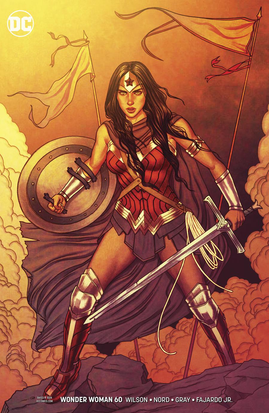 Wonder Woman Vol 5 #60 Cover B Variant Jenny Frison Cover