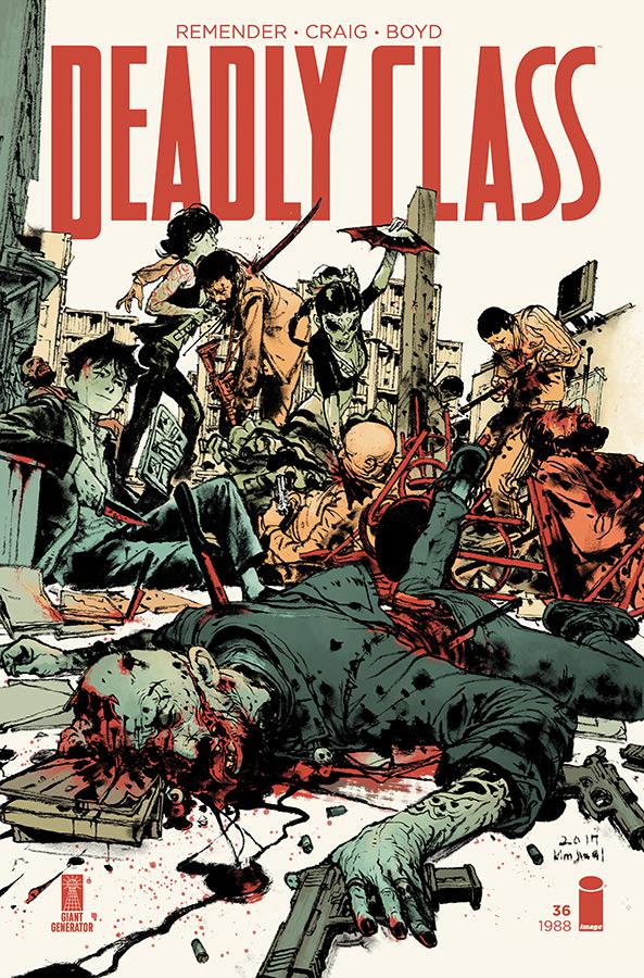 Deadly Class #36 Cover B Variant Kim Jung Gi & Dave McCaig Cover