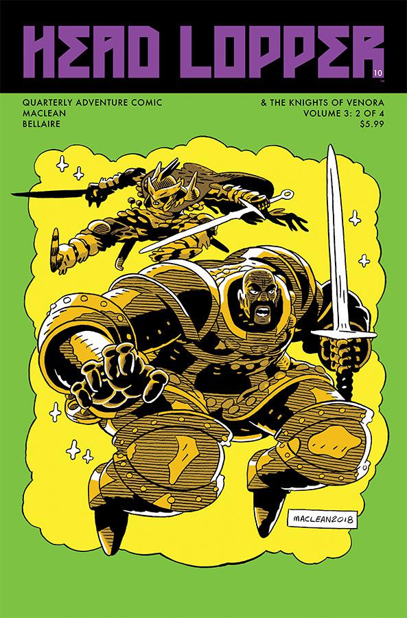 Head Lopper #10 Cover A Regular Andrew MacLean Cover