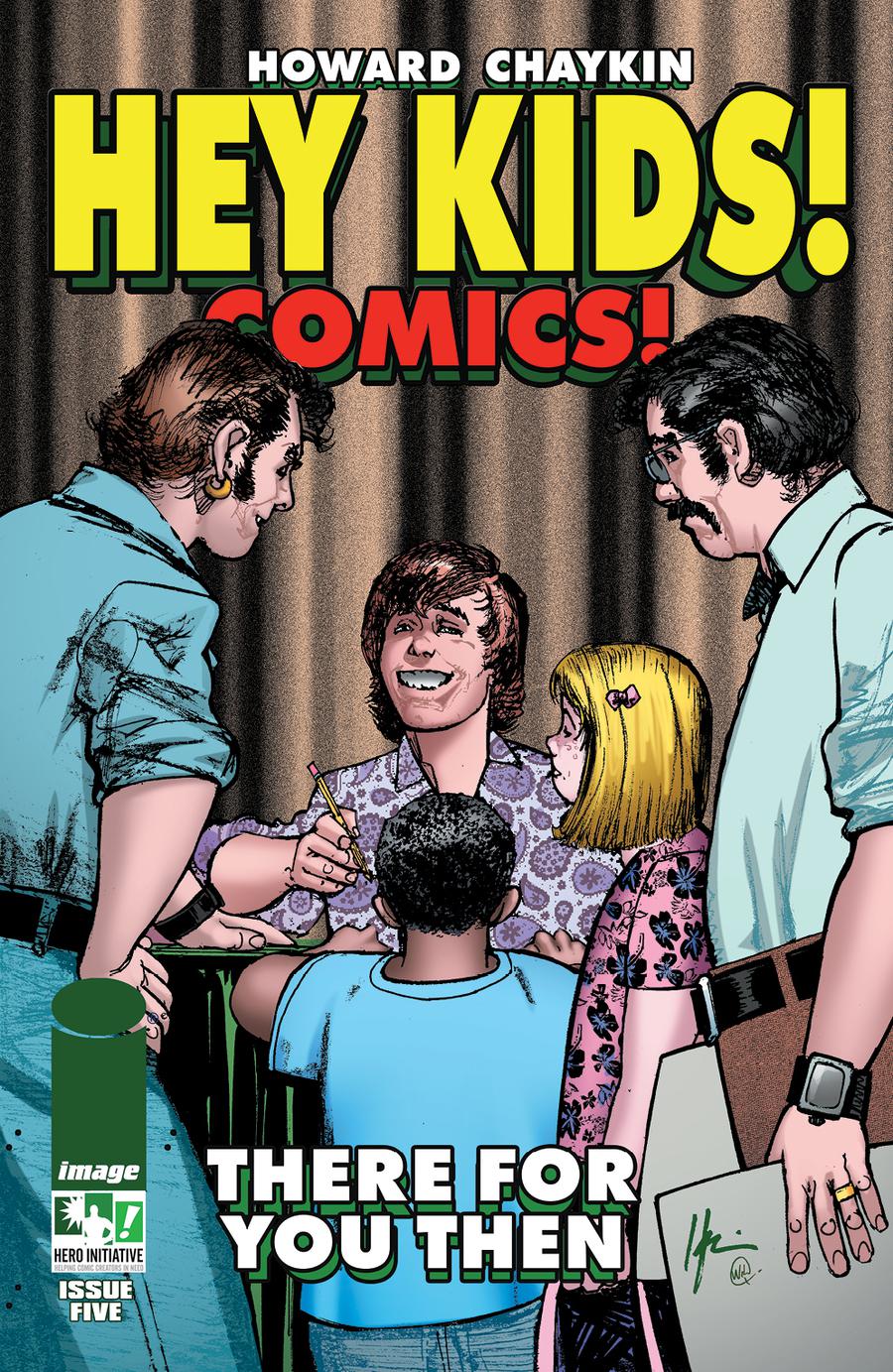 Hey Kids Comics #5 Cover B Variant Howard Chaykin Hero Initiative Cover