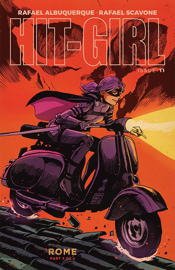 Hit-Girl Vol 2 #11 Cover C Variant Francesco Francavilla Cover