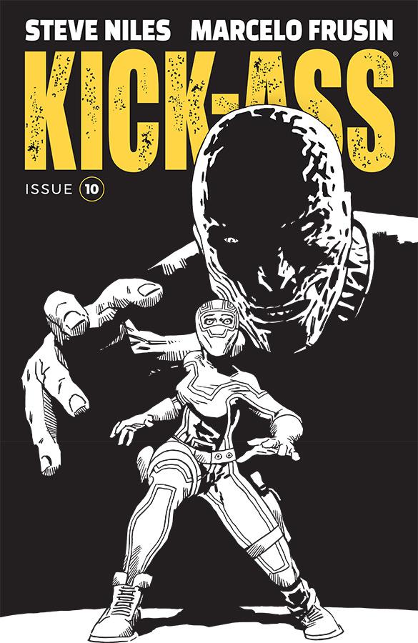 Kick-Ass Vol 4 #10 Cover B Variant Marcelo Frusin Sketch Cover