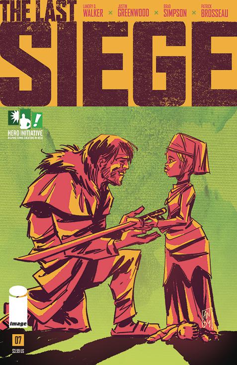 Last Siege #7 Cover B Variant Andy Suriano Hero Initiative Cover