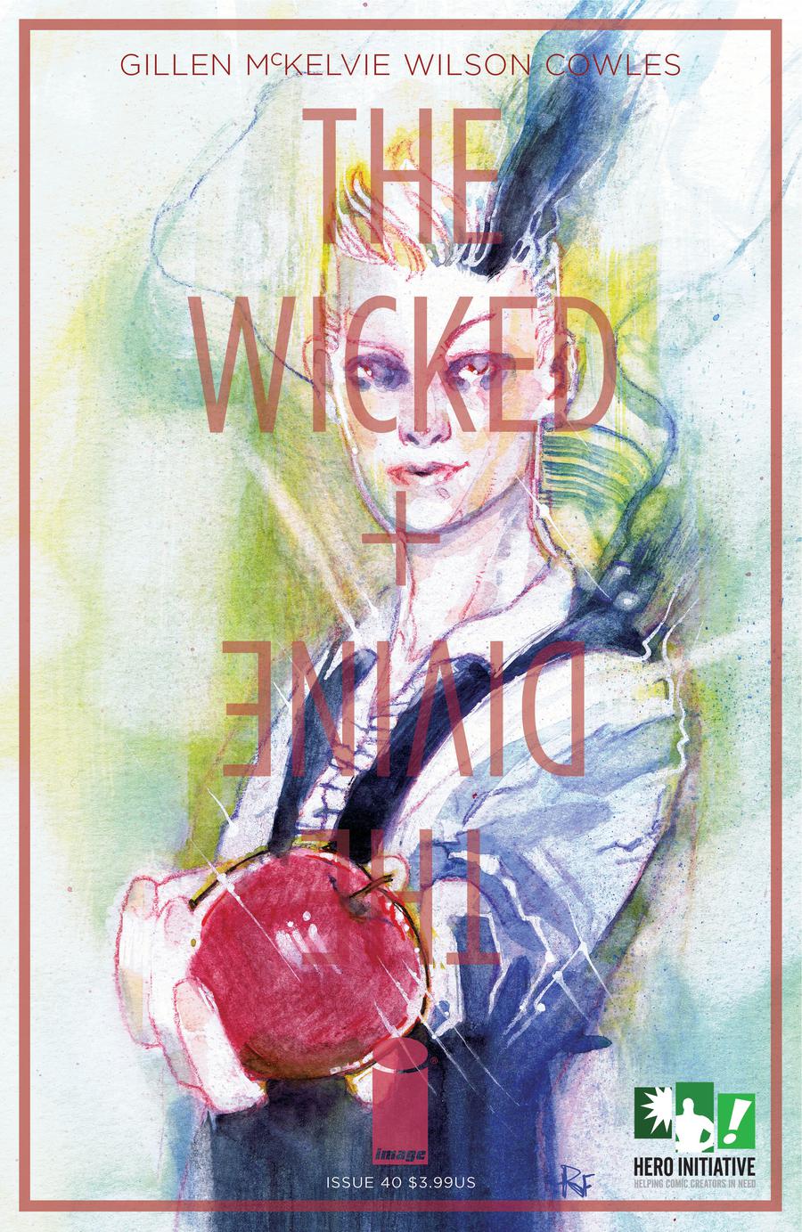 Wicked + The Divine #40 Cover C Variant Ray Fawkes Hero Initiative Cover