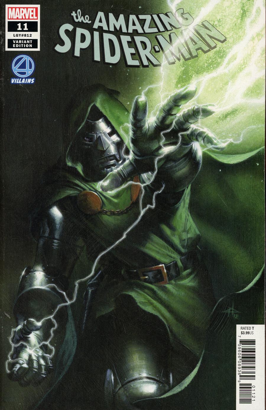 Amazing Spider-Man Vol 5 #11 Cover B Variant Gabriele Dell Otto Fantastic Four Villains Cover