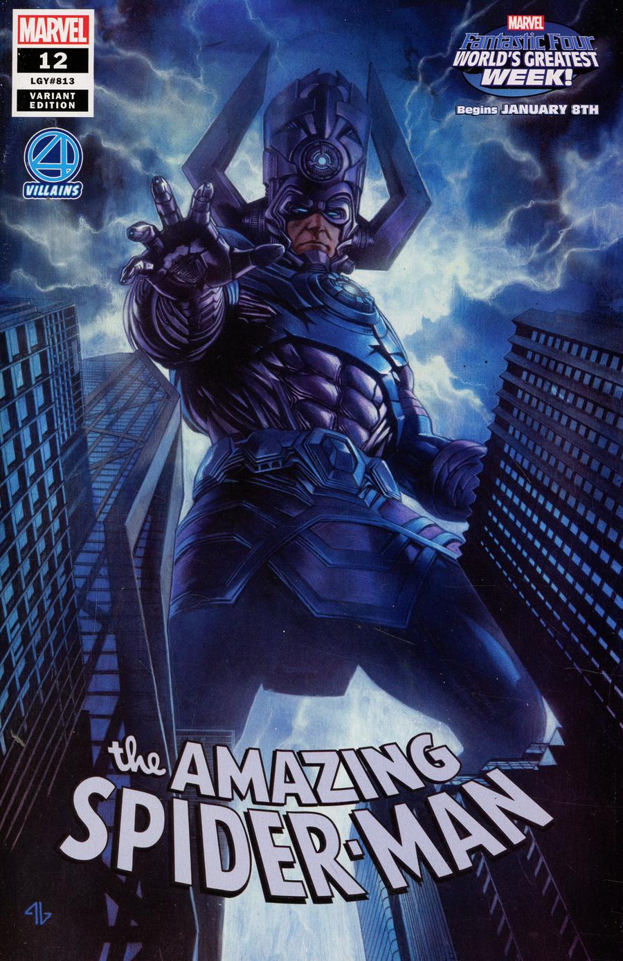 Amazing Spider-Man Vol 5 #12 Cover B Variant Adi Granov Fantastic Four Villains Cover