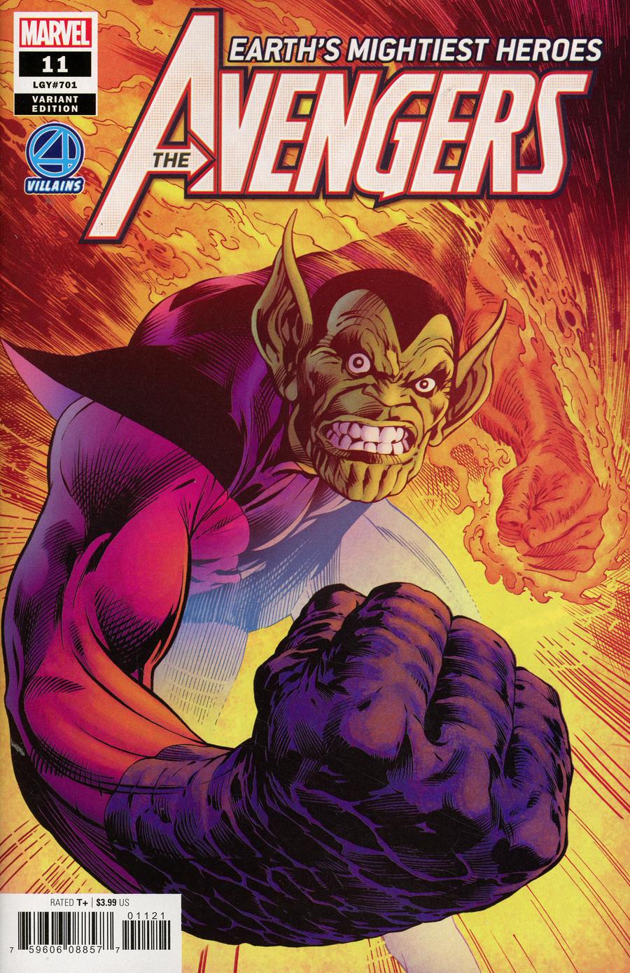Avengers Vol 7 #11 Cover B Variant Alan Davis Fantastic Four Villains Cover