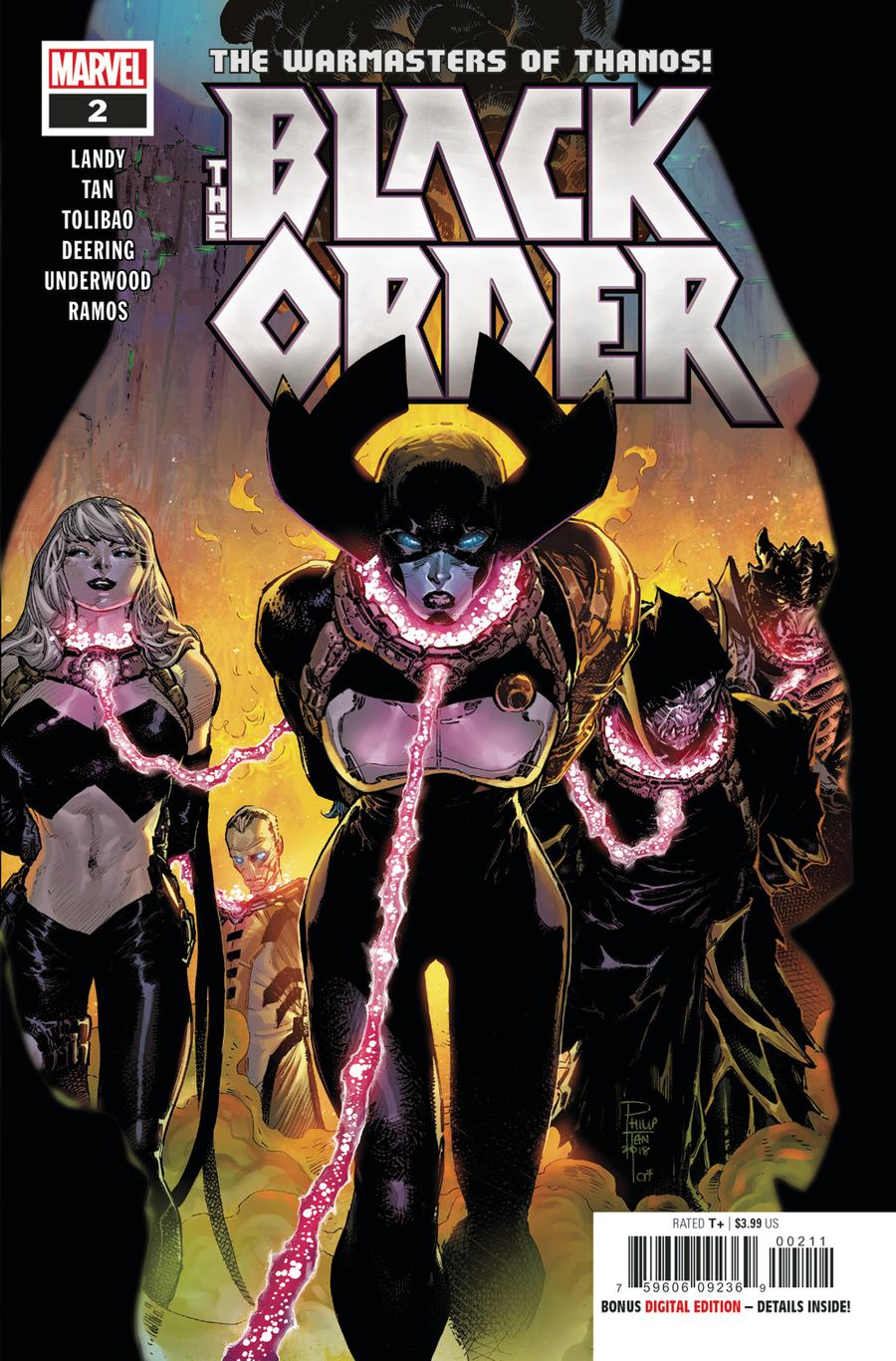 Black Order #2 Cover A Regular Philip Tan Cover