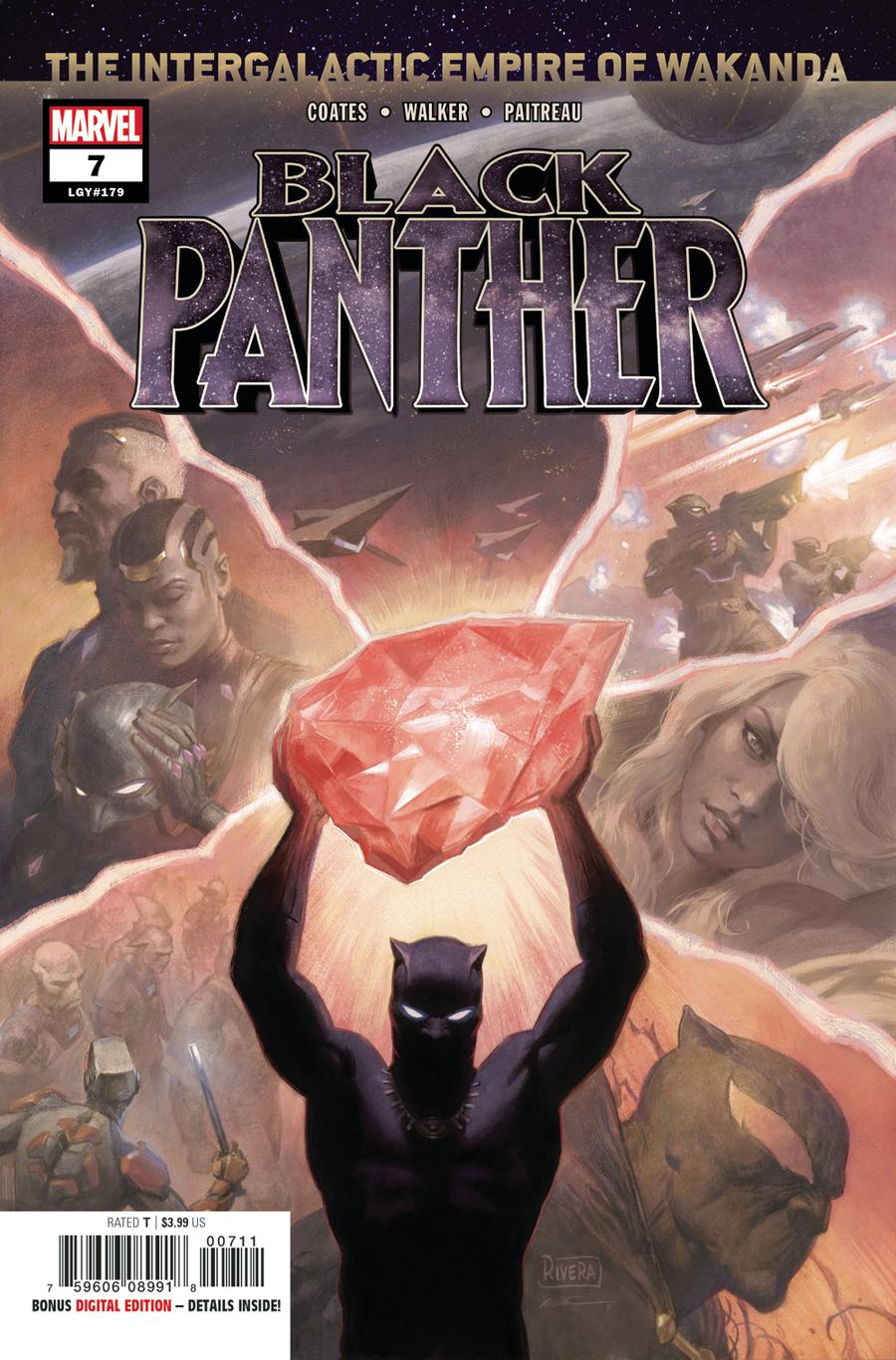 Black Panther Vol 7 #7 Cover A Regular Paolo Rivera & Daniel Acuna Cover