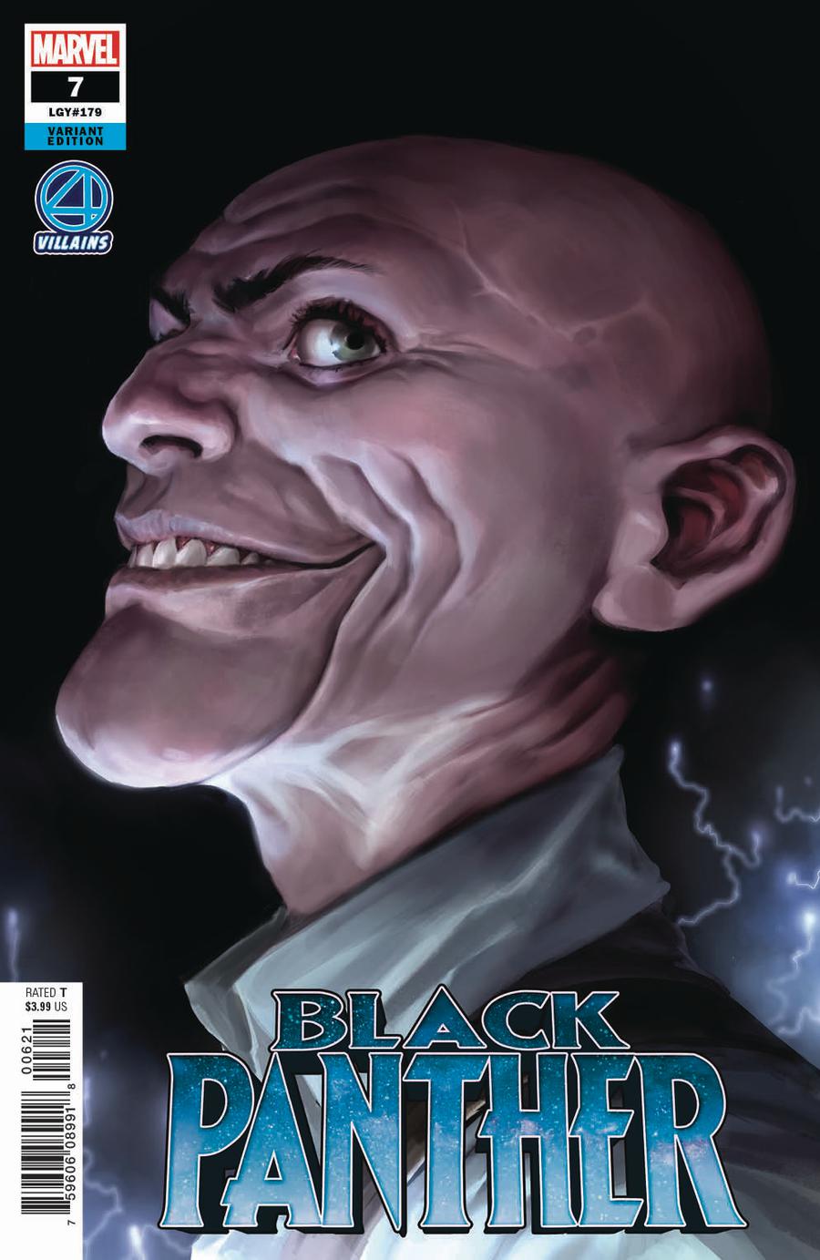 Black Panther Vol 7 #7 Cover B Variant Marko Djurdjevic Fantastic Four Villains Cover