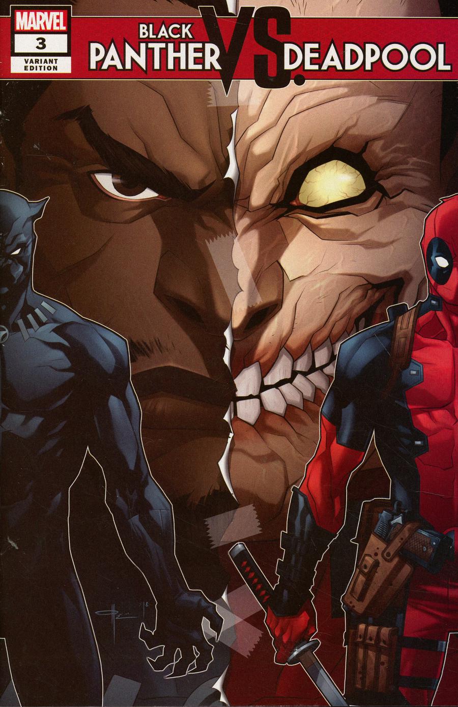 Black Panther vs Deadpool #3 Cover B Variant Ozgur Yildirim Cover