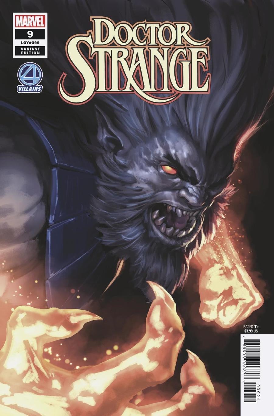 Doctor Strange Vol 5 #9 Cover B Variant Marko Djurdjevic Fantastic Four Villains Cover