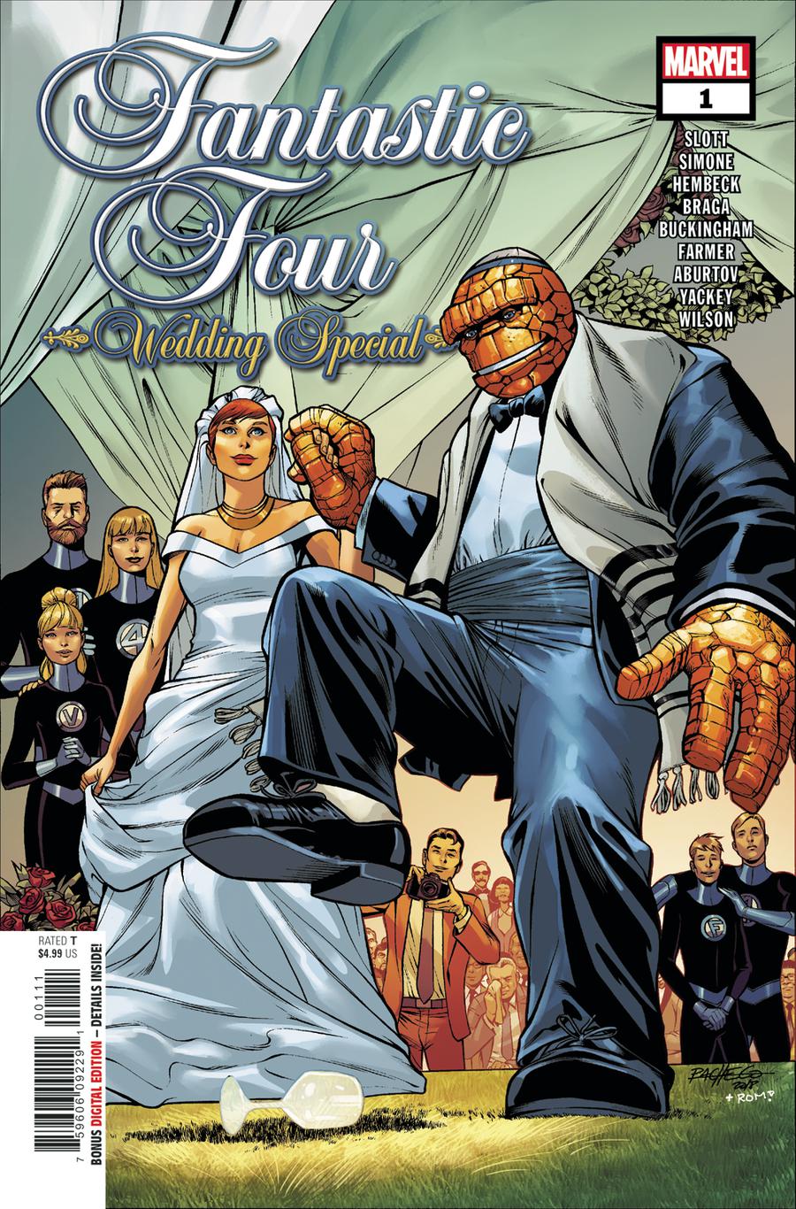 Fantastic Four Wedding Special #1 Cover A Regular Carlos Pacheco Cover