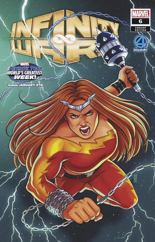 Infinity Wars #6 Cover C Variant Jen Bartel Fantastic Four Villains Cover