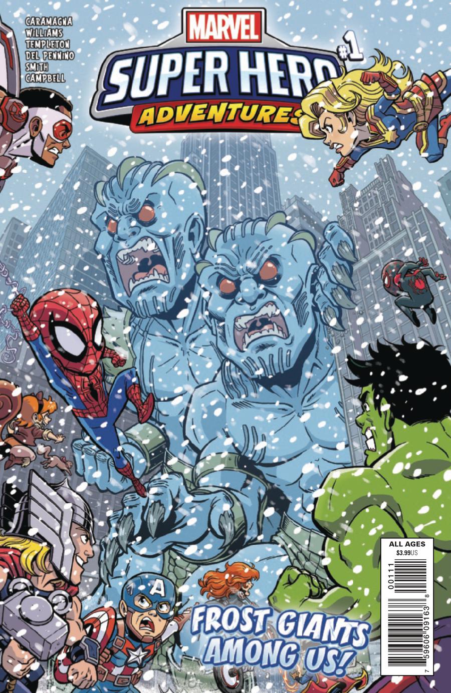 Marvel Super Hero Adventures Captain Marvel Frost Giants Among Us #1