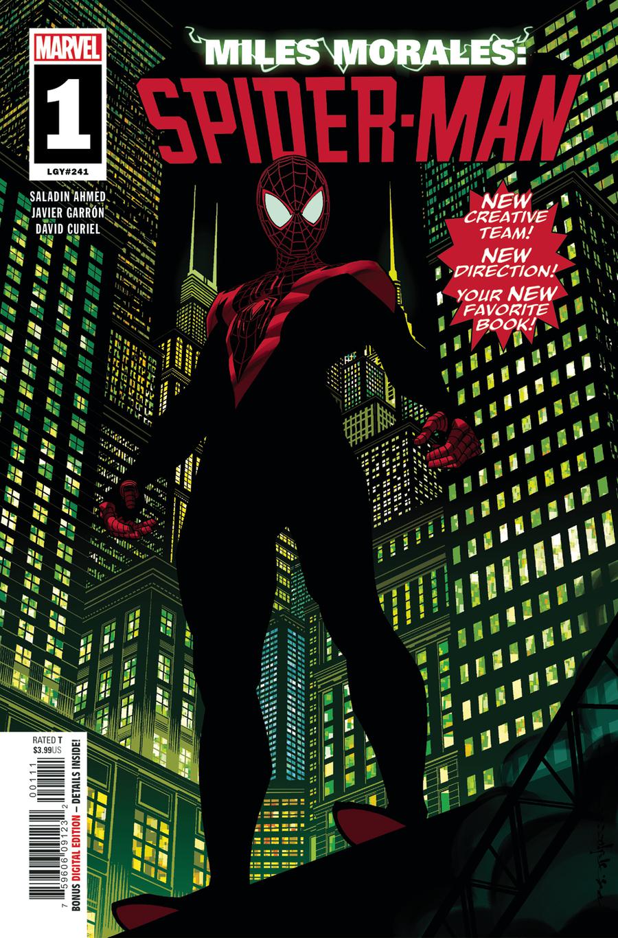 Miles Morales Spider-Man #1 Cover A 1st Ptg Regular Brian Stelfreeze Cover (Spider-Geddon Tie-In)