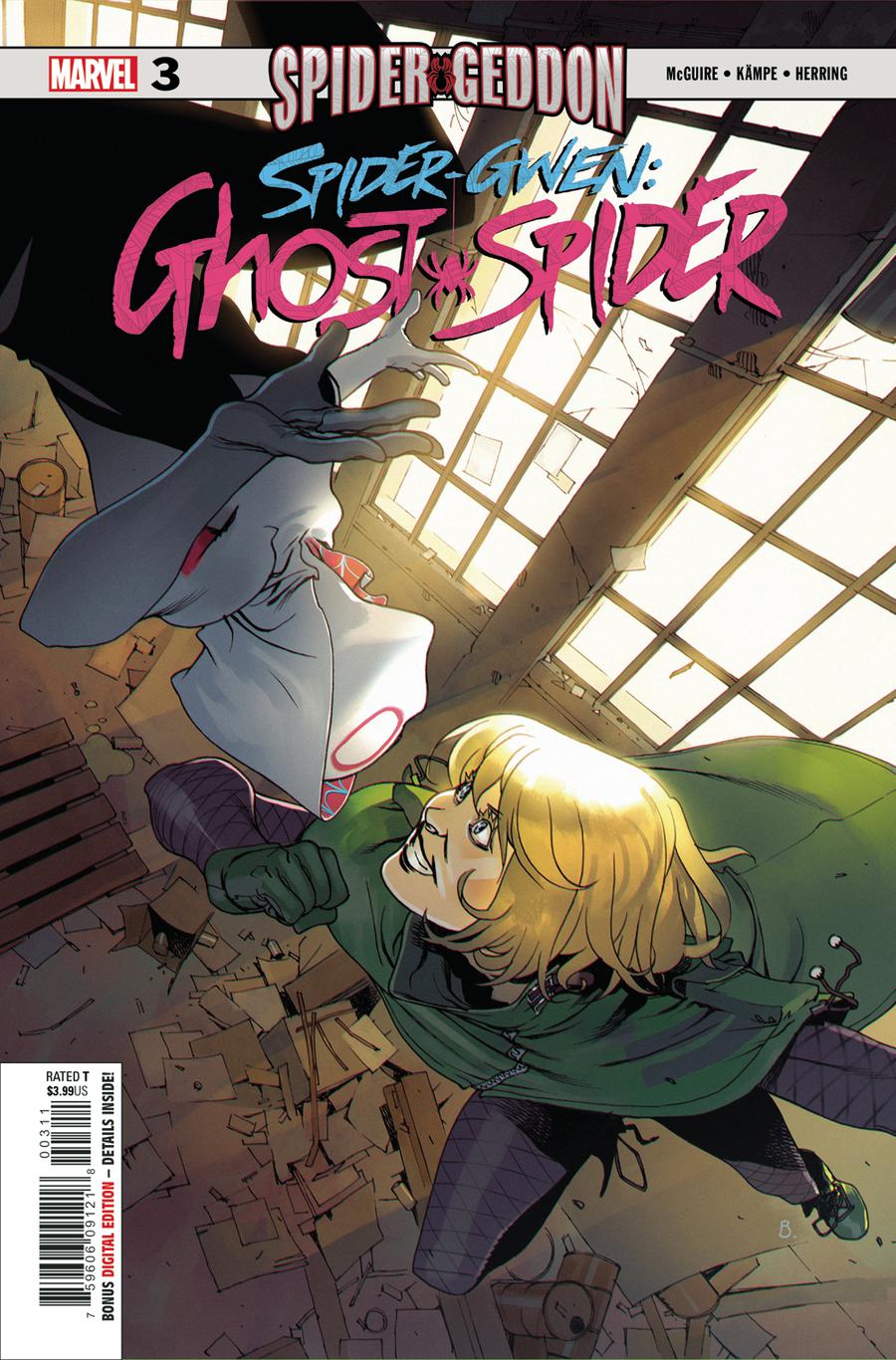 Spider-Gwen Ghost-Spider #3 Cover A Regular Bengal Cover (Spider-Geddon Tie-In)