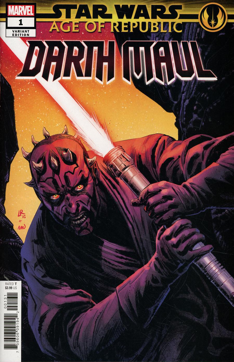 Star Wars Age Of Republic Darth Maul #1 Cover B Variant Luke Ross Cover