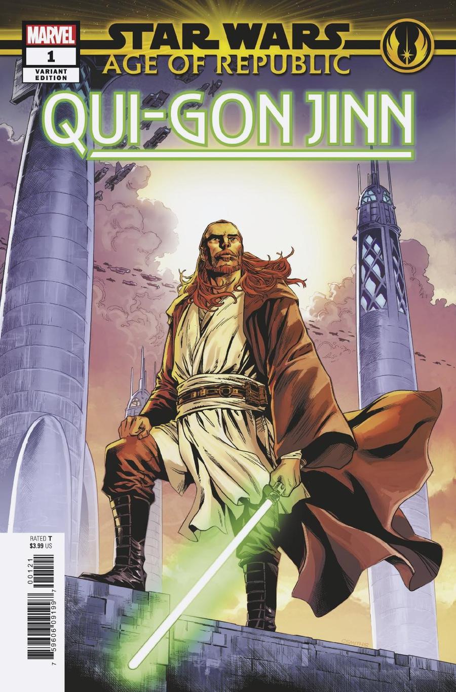 Star Wars Age Of Republic Qui-Gon Jinn #1 Cover B Variant Cory Smith Cover