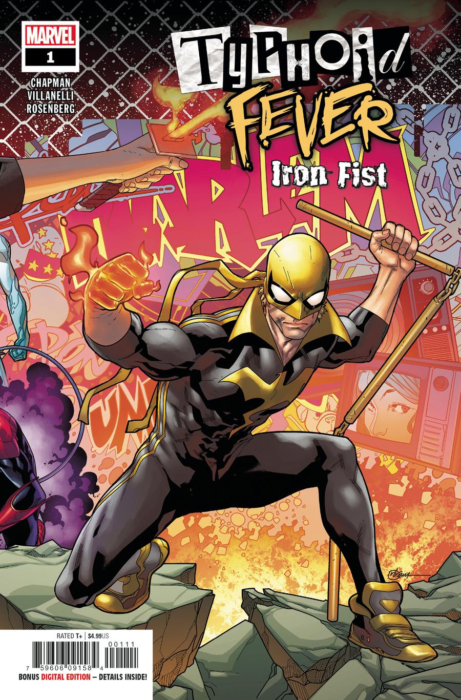 Typhoid Fever Iron Fist #1 Cover A Regular RB Silva Cover