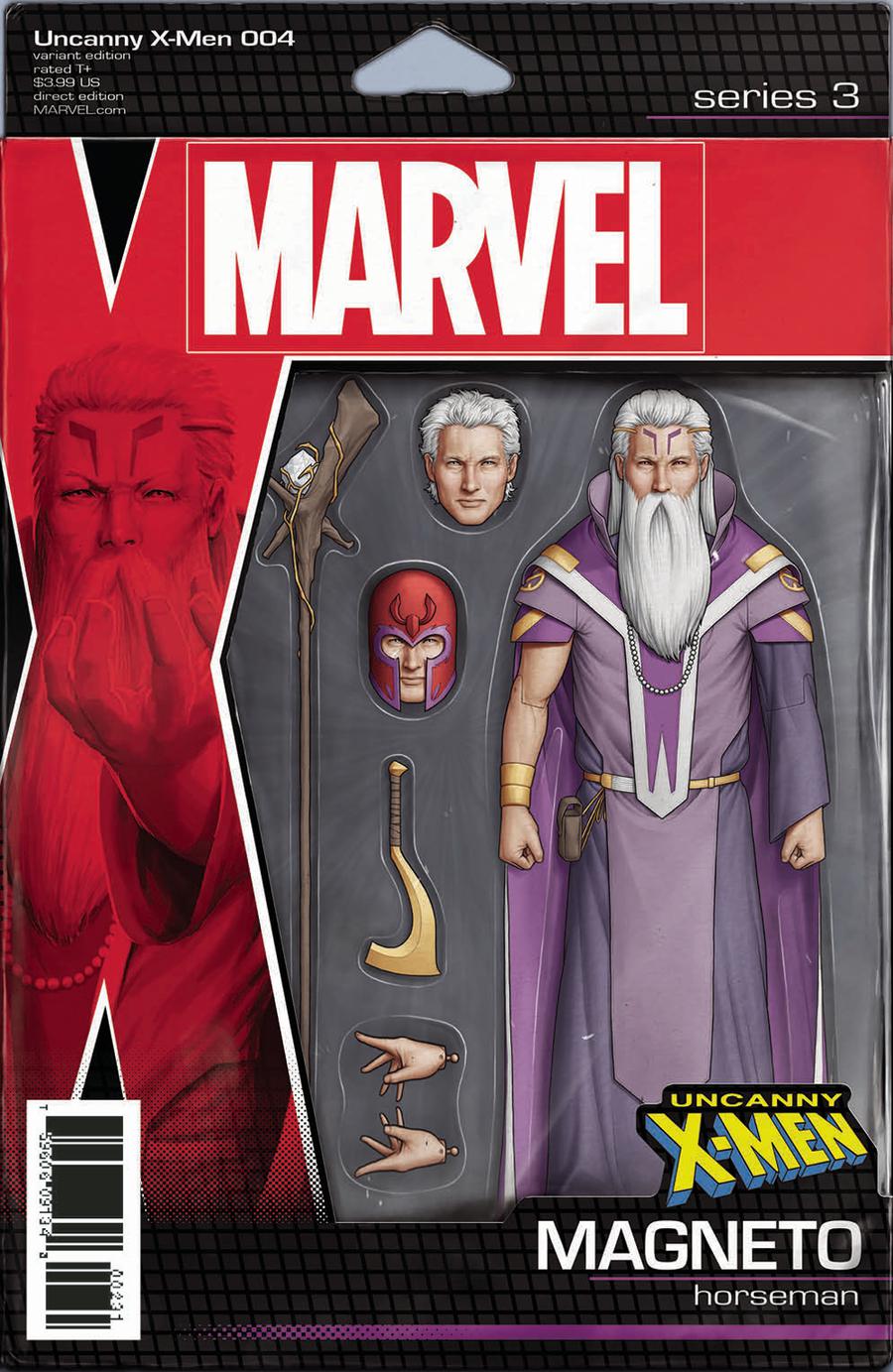 Uncanny X-Men Vol 5 #4 Cover B Variant John Tyler Christopher Action Figure Cover
