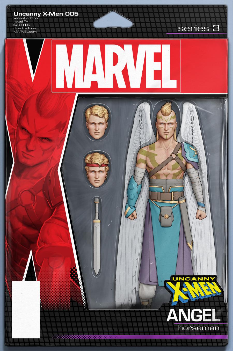 Uncanny X-Men Vol 5 #5 Cover B Variant John Tyler Christopher Action Figure Cover