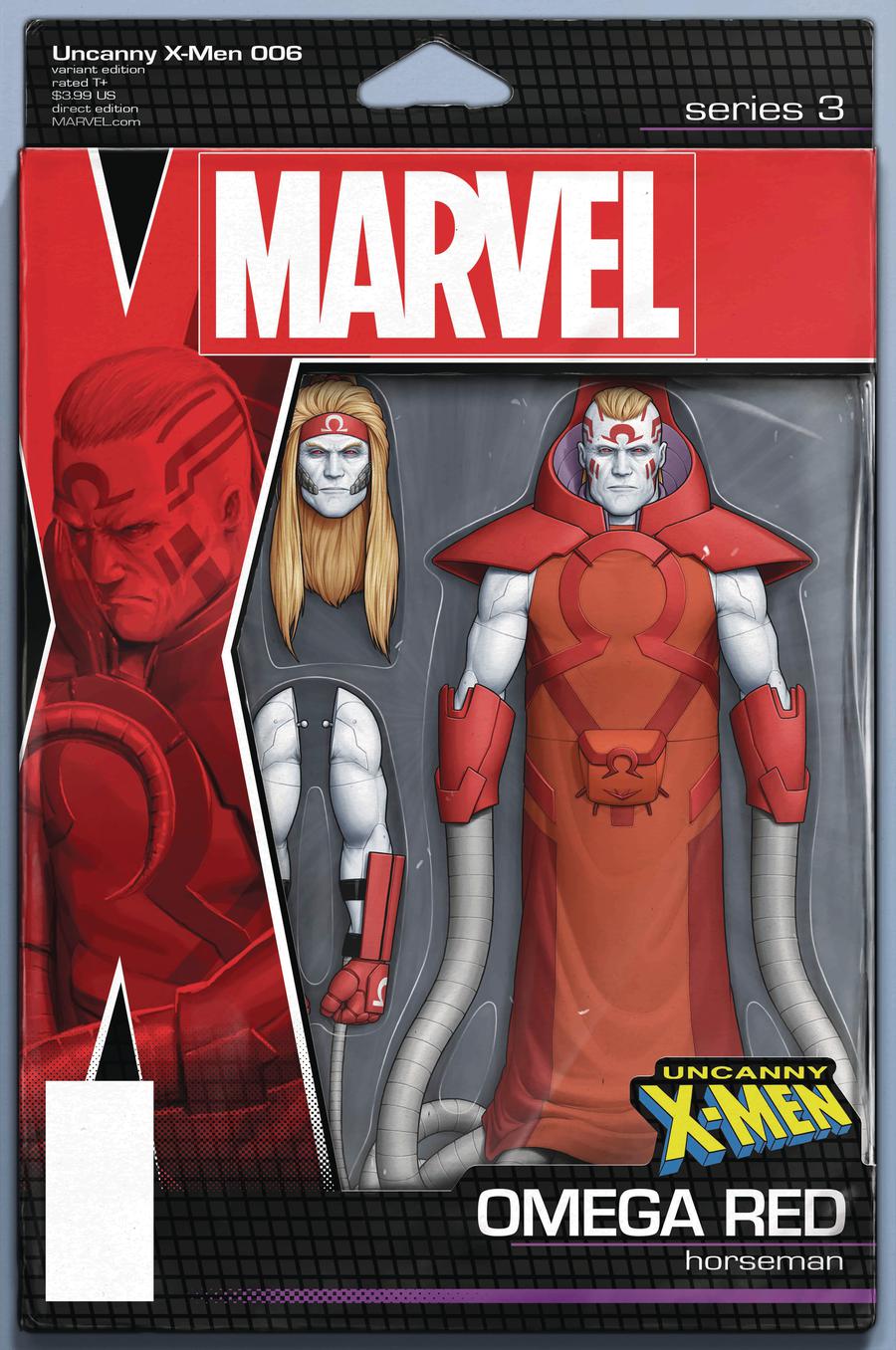 Uncanny X-Men Vol 5 #6 Cover B Variant John Tyler Christopher Action Figure Cover