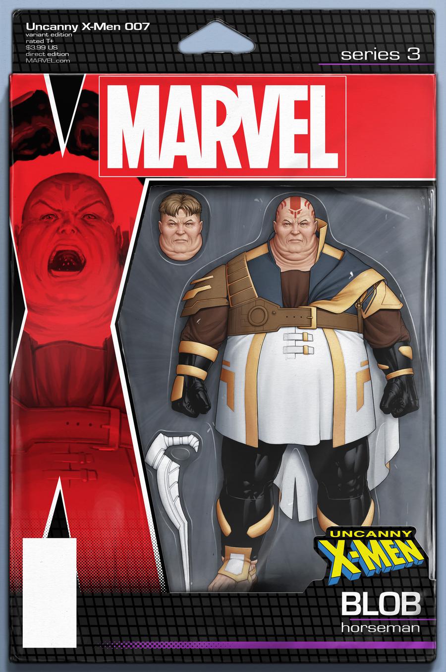 Uncanny X-Men Vol 5 #7 Cover B Variant John Tyler Christopher Action Figure Cover