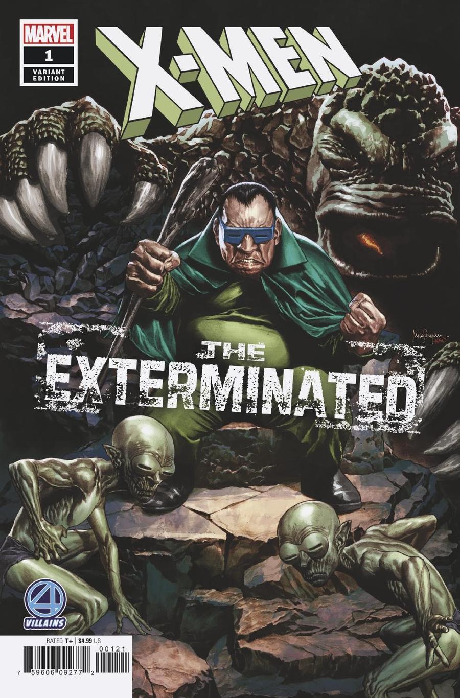 X-Men The Exterminated #1 Cover B Variant Mico Suayan Fantastic Four Villains Cover