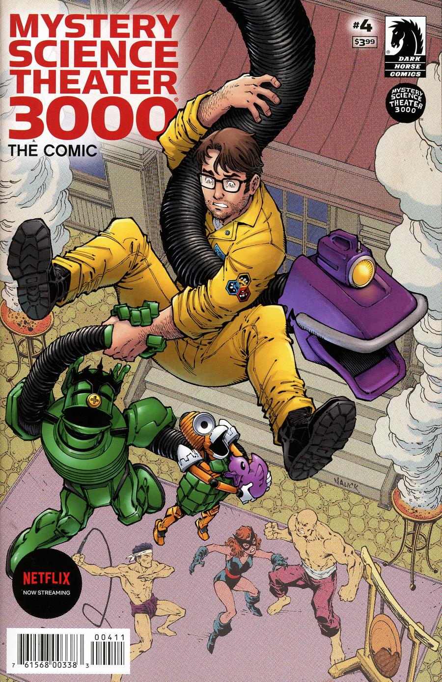 Mystery Science Theater 3000 #4 Cover A Regular Todd Nauck Cover