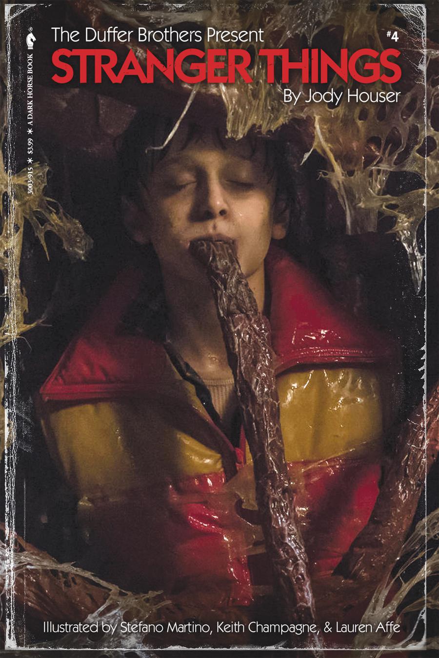 Stranger Things #4 Cover D Variant Photo Cover