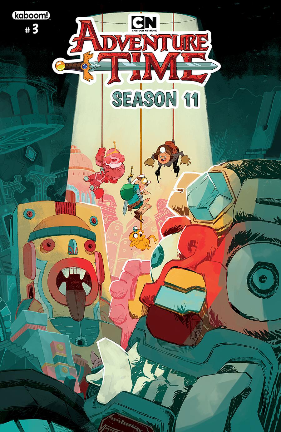 Adventure Time Season 11 #3 Cover A Regular Jorge Corona Cover