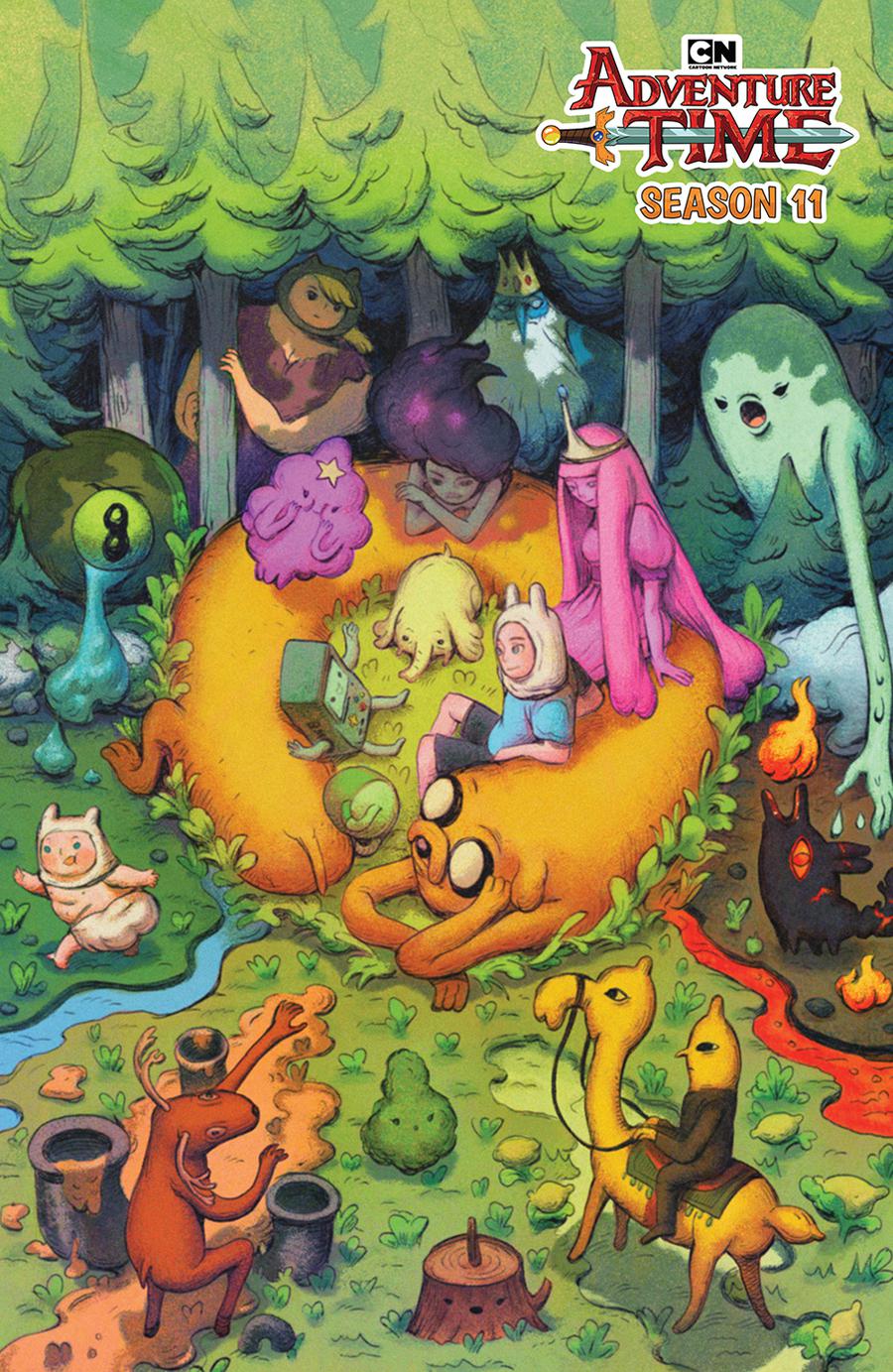 Adventure Time Season 11 #3 Cover B Variant Julie Benbassat Preorder Cover