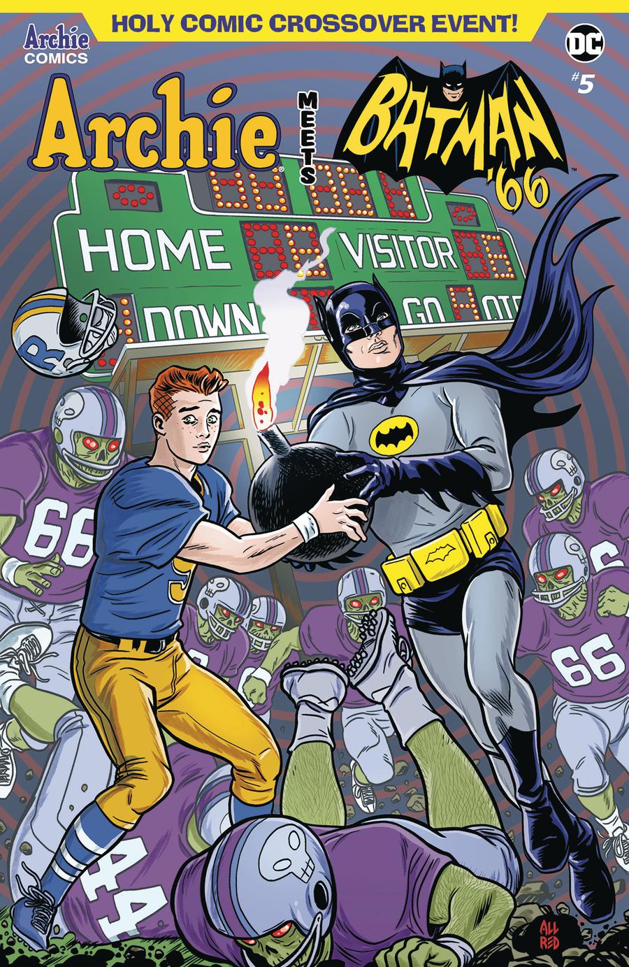 Archie Meets Batman 66 #5 Cover A Regular Michael Allred & Laura Allred Cover