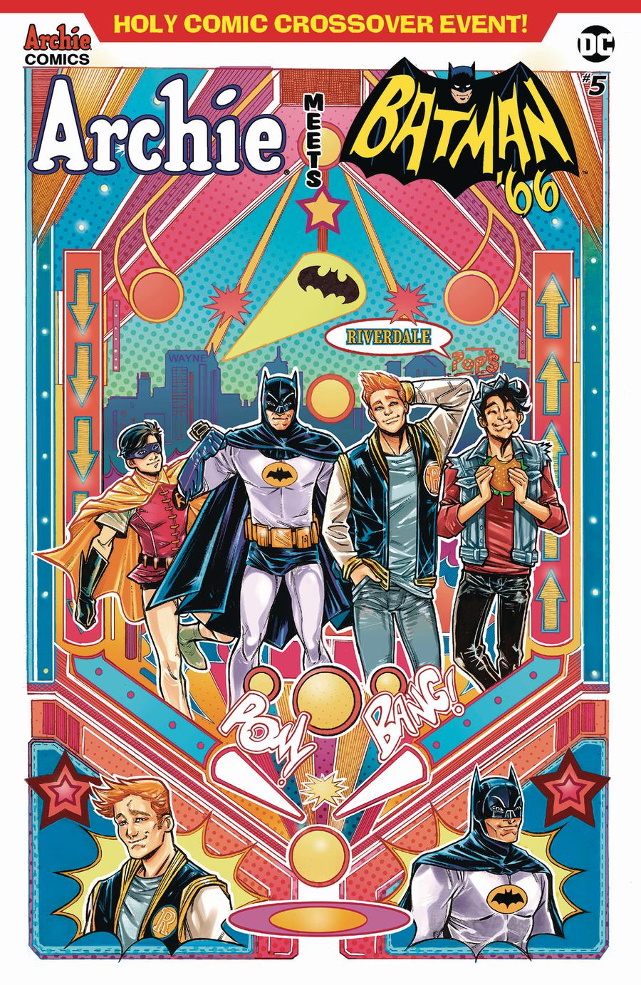 Archie Meets Batman 66 #5 Cover B Variant Laura Braga Cover