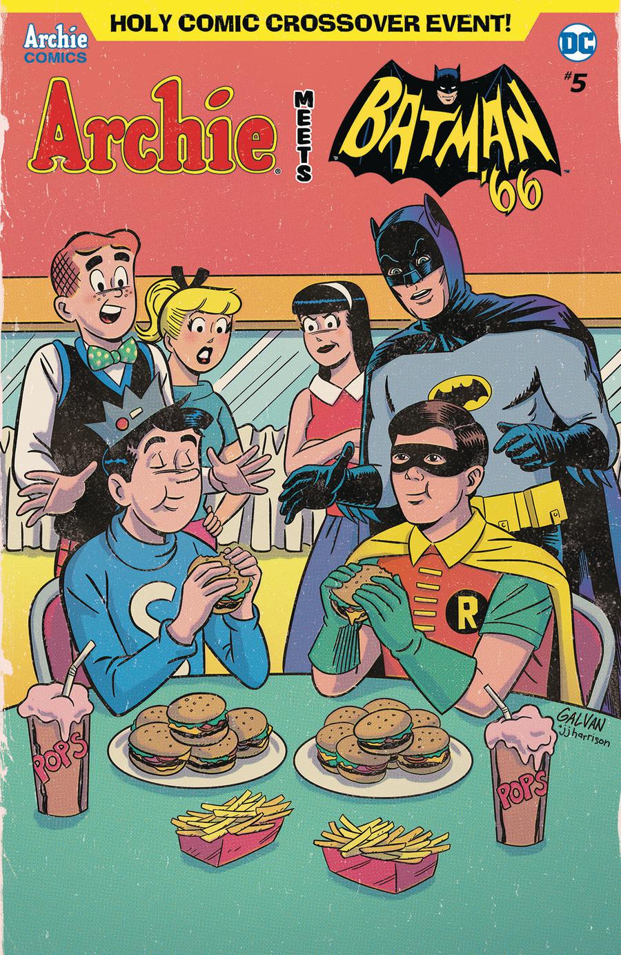 Archie Meets Batman 66 #5 Cover C Variant Bill Galvan Cover