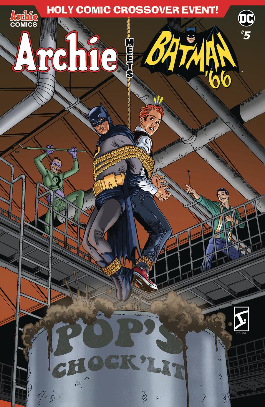 Archie Meets Batman 66 #5 Cover D Variant Jamal Igle Cover