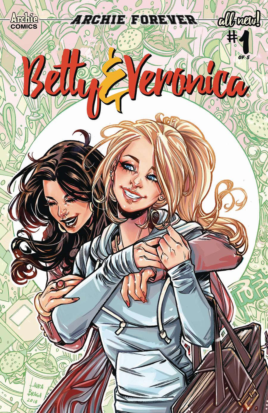 Betty & Veronica Vol 3 #1 Cover B Variant Laura Braga Cover